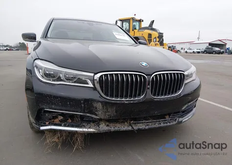 2016 BMW 750I z USA, uszkodzony, nr VIN WBA7F0C5XGGL99096